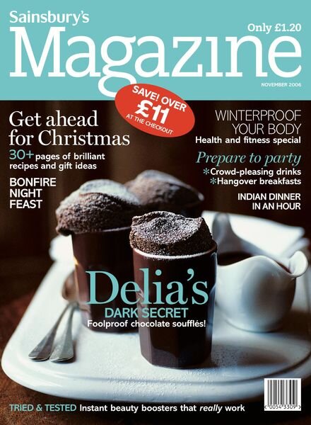 Sainsbury’s Magazine – November 2006 Cover