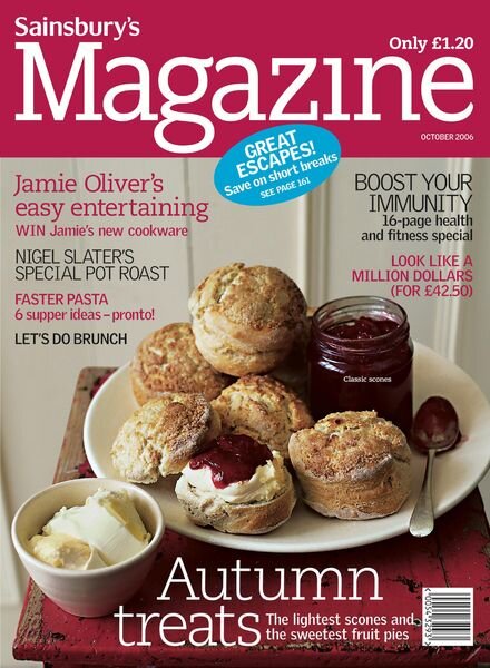 Sainsbury’s Magazine – October 2006 Cover