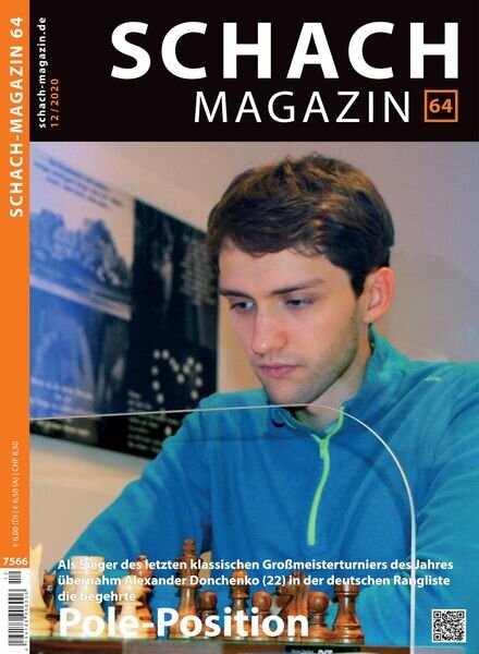 Schach-Magazin 64 – 02 Dezember 2020 Cover