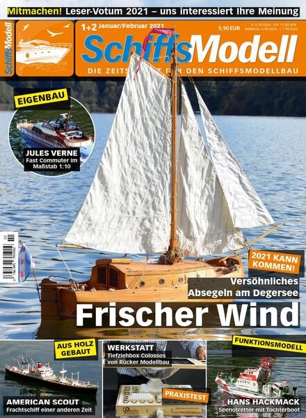 SchiffsModell – Januar 2021 Cover