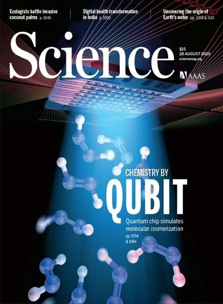 Science – 28 August 2020 Cover
