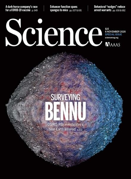 Science – 6 November 2020 Cover