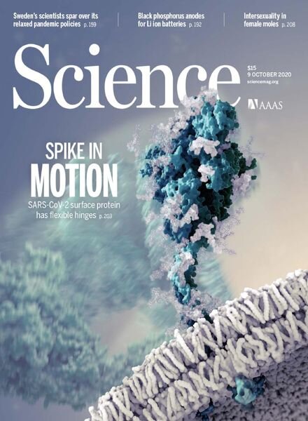 Science – 9 October 2020 Cover