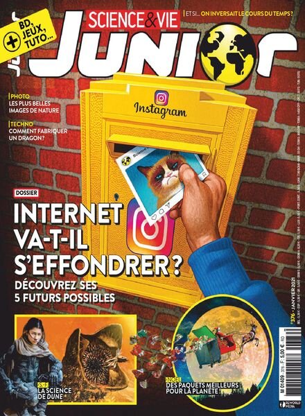 Science & Vie Junior – janvier 2021 Cover