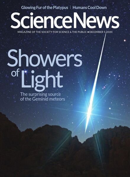 Science News – 5 December 2020 Cover