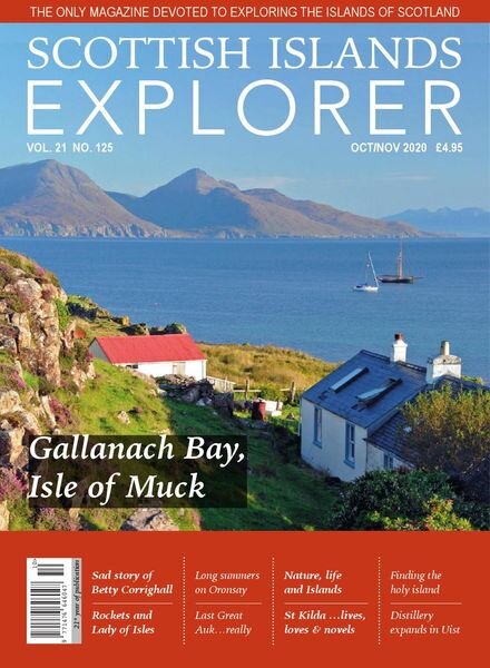 Scottish Islands Explorer – October-November 2020 Cover
