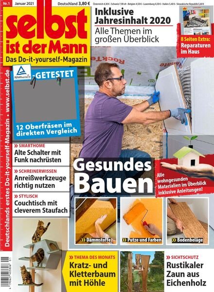 selbst ist der Mann – Januar 2021 Cover