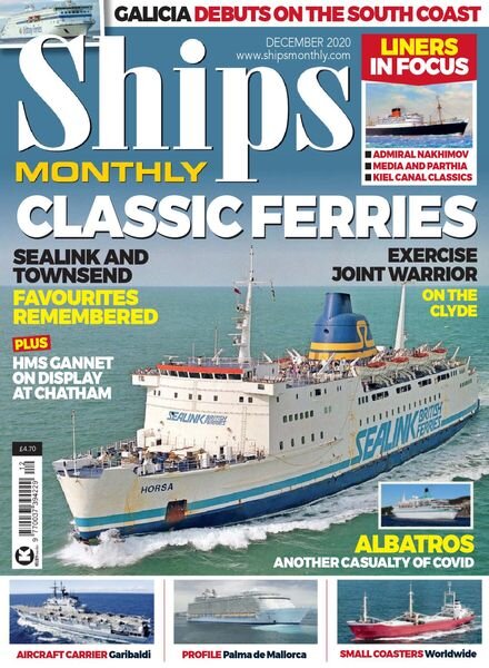 Ships Monthly – December 2020 Cover