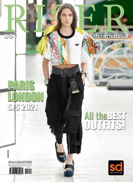 Showdetails Riser Paris – October 2020 Cover