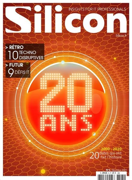 Silicon France – Decembre 2020 Cover