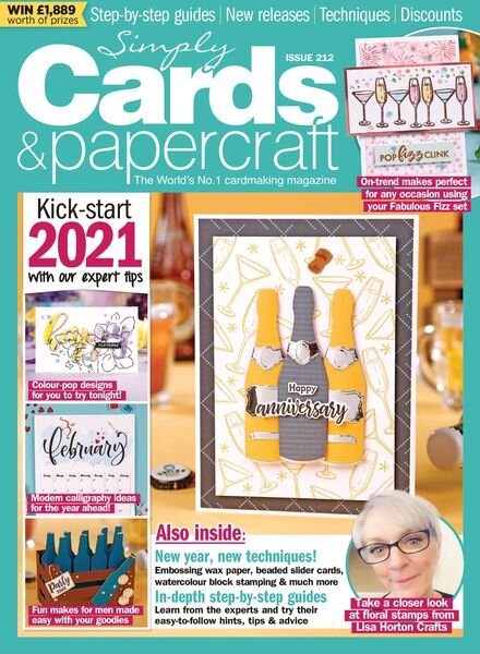 Simply Cards & Papercraft – December 2020 Cover