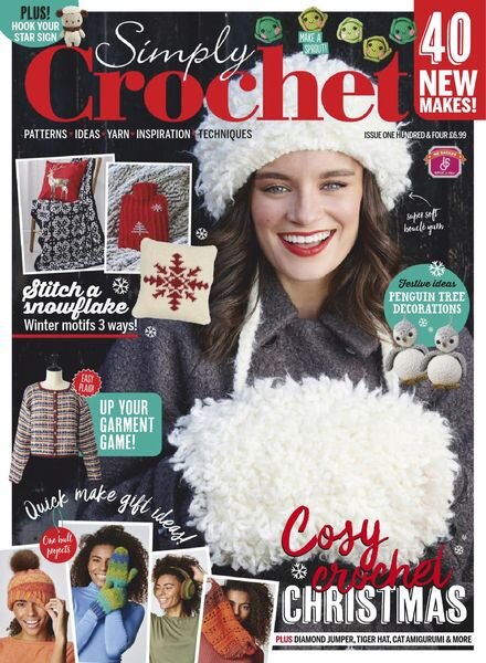 Simply Crochet – December 2020 Cover