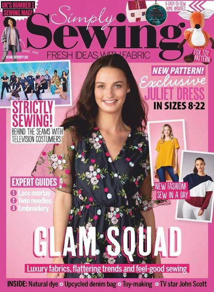 Simply Sewing – January 2021 Cover