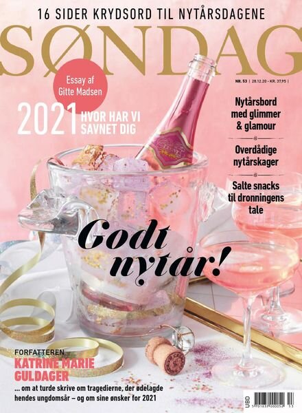 Sondag – 28 december 2020 Cover