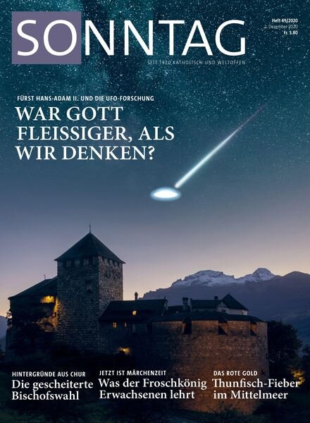 Sonntag – 03 Dezember 2020 Cover