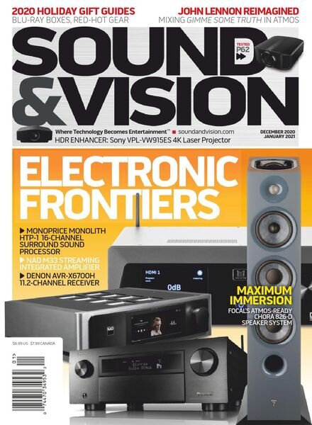 Sound & Vision – December 2020 Cover