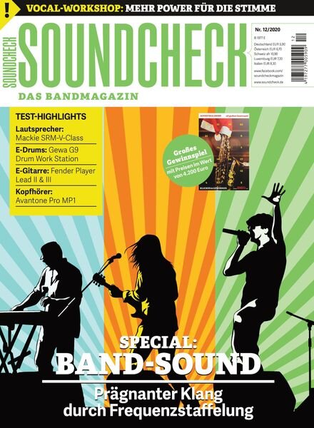 SOUNDCHECK – 30 November 2020 Cover