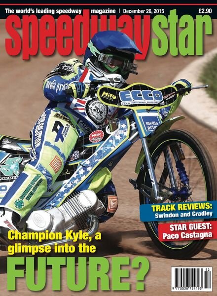 Speedway Star – December 26, 2015 Cover