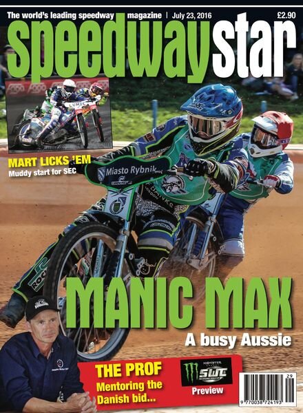 Speedway Star – July 23, 2016 Cover