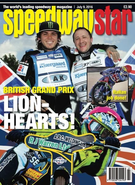Speedway Star – July 9 2016 Cover