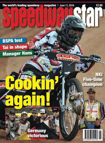 Speedway Star – June 11, 2016 Cover