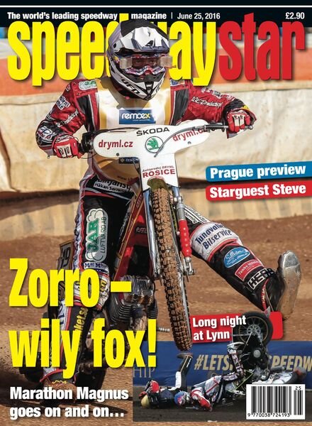 Speedway Star – June 25, 2016 Cover