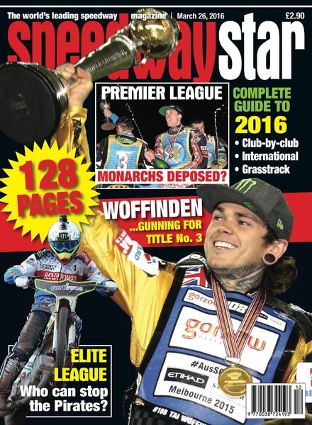 Speedway Star – March 26, 2016 Cover