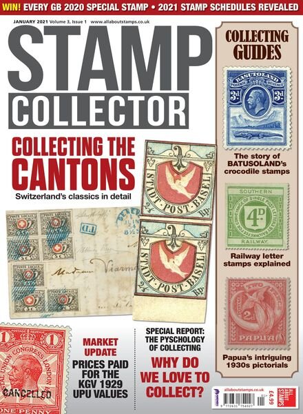 Stamp Collector – January 2021 Cover