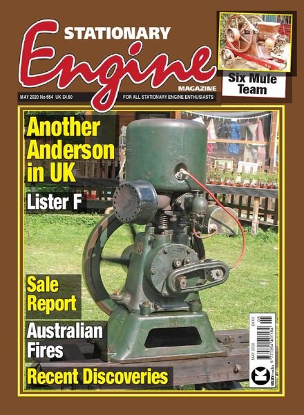 Stationary Engine – May 2020 Cover