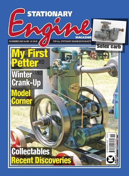 Stationary Engine – November 2020 Cover