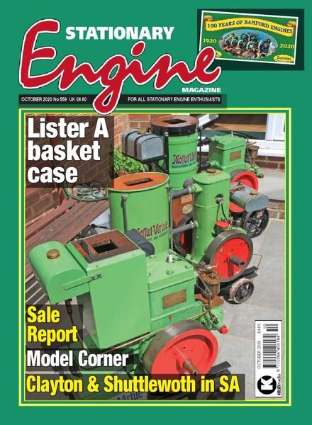 Stationary Engine – October 2020 Cover