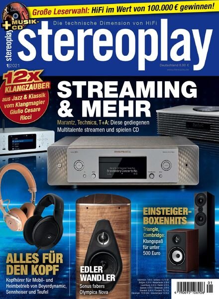 Stereoplay – Januar 2021 Cover