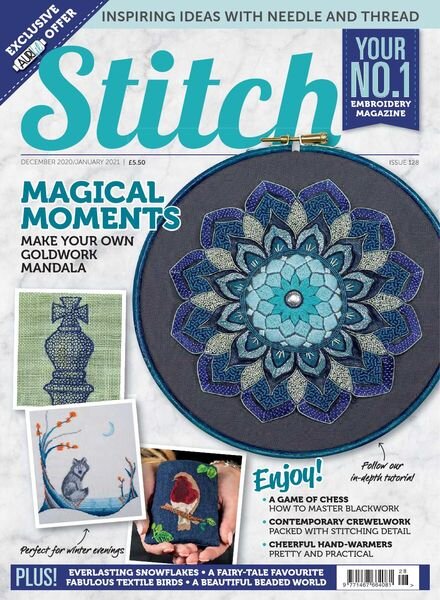 Stitch Magazine – December 2020 – January 2021 Cover