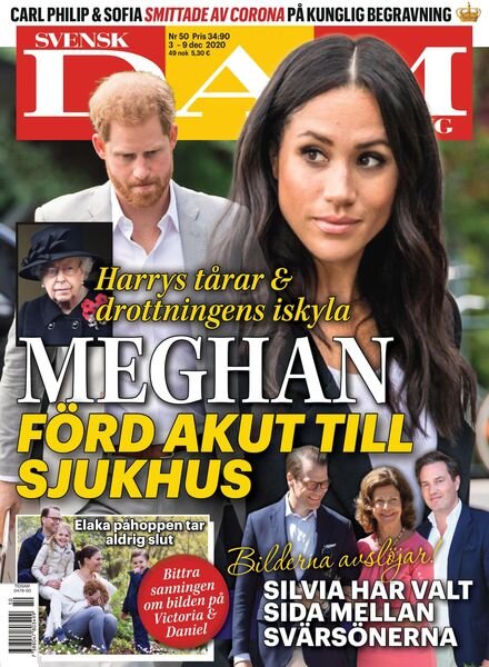 Svensk Damtidning – 03 december 2020 Cover