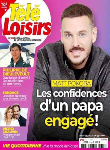 Tele Loisirs – 23 Novembre 2020 Cover
