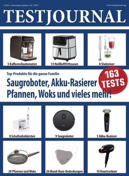 TESTJOURNAL – 20 November 2020 Cover