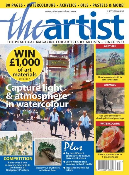 The Artist – July 2019 Cover