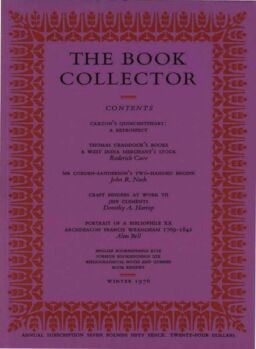 The Book Collector – Winter 1976