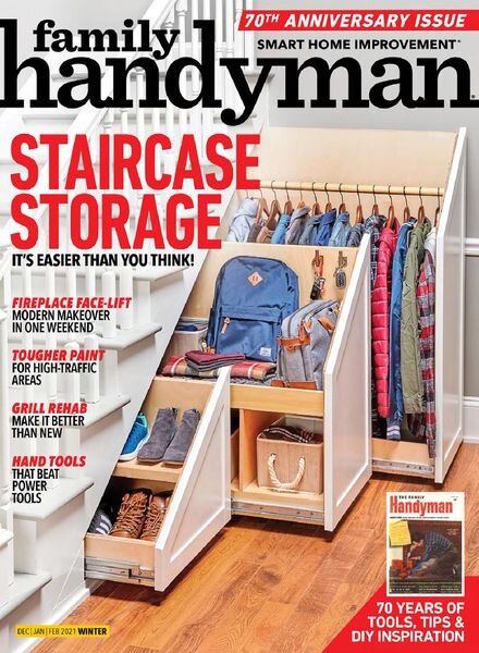 The Family Handyman – December 2020 Cover