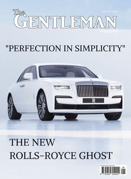 The Gentleman Magazine – December 2020 Cover