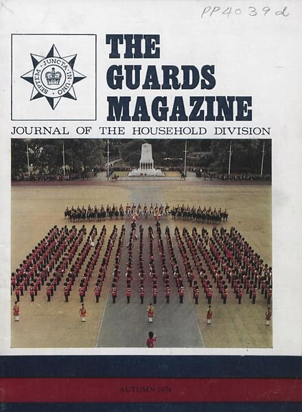 The Guards Magazine – Autumn 1974 Cover