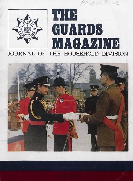 The Guards Magazine – Spring 1975 Cover
