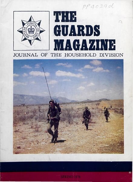 The Guards Magazine – Spring 1976 Cover