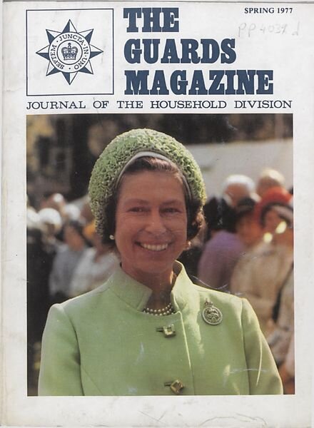 The Guards Magazine – Spring 1977 Cover