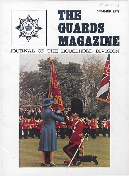 The Guards Magazine – Summer 1978 Cover