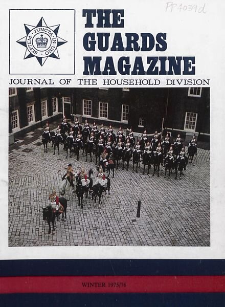 The Guards Magazine – Winter 1975 Cover
