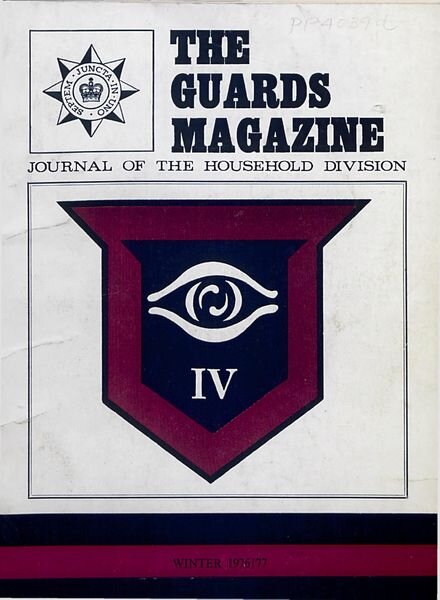 The Guards Magazine – Winter 1976 Cover
