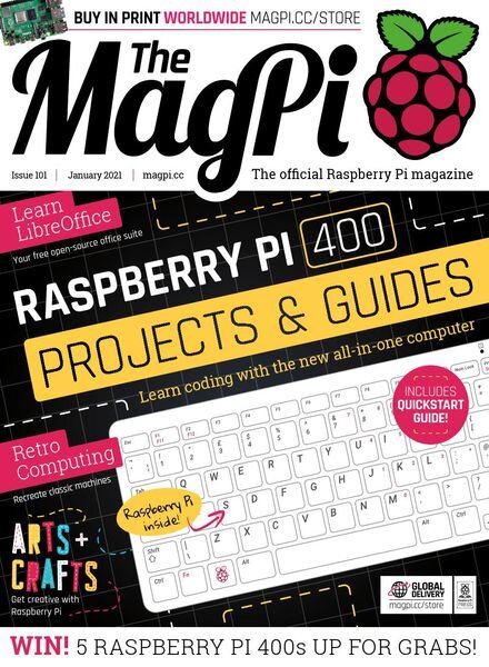 The MagPi – January 2021 Cover