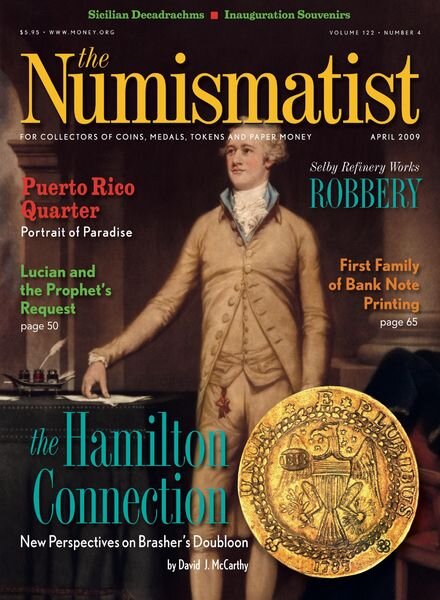 The Numismatist – April 2009 Cover