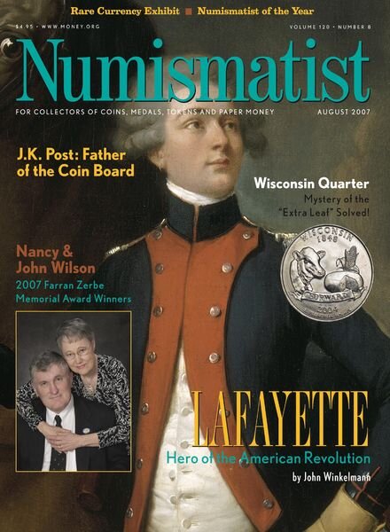 The Numismatist – August 2007 Cover